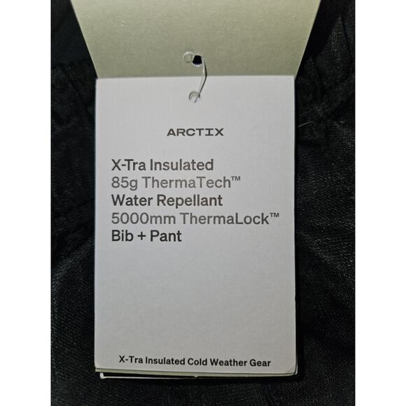 NWT! Artcix Women’s Lumi Fleece Lined Snow Pants Black 2X-20W To 22W, 33" Inseam - Picture 5 of 8